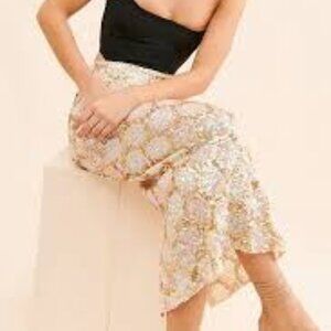 Bl-nk London Quetzalli Sequin Skirt Anthropologie S